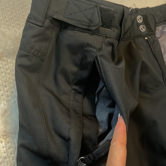 Zermatt snow ski pants snowboarding insulated black zipper pockets men’s size XL - Picture 4 of 16